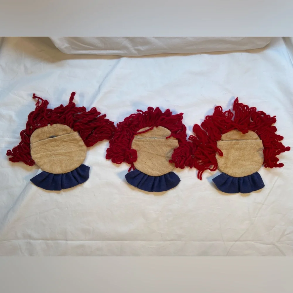 Raggedy Ann‎ purse x 3